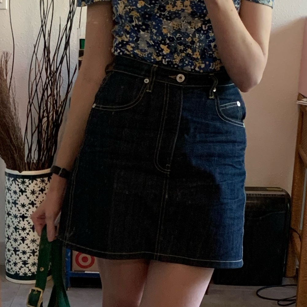 Eve Denim A-line Tallulah Mini Skirt